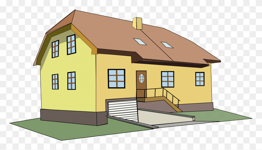 2400x1298 White House Clipart Pucca House Home Clipart, Housing, Building, Cottage HD PNG Download