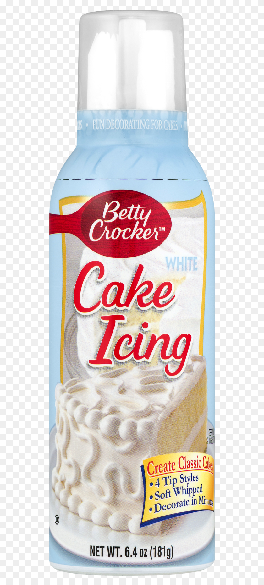 White Icing Betty Crocker, Food, Soda, Beverage HD PNG Download