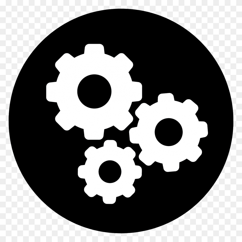 1232x1233 White Icon Of Technology, Machine, Gear, Wheel HD PNG Download