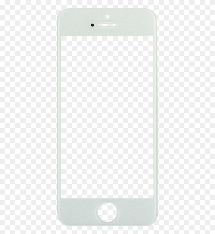 397x854 White Iphone, Mobile Phone, Phone, Electronics HD PNG Download