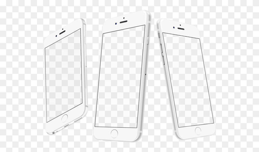 561x434 White Iphone White Mobile, Mobile Phone, Phone, Electronics HD PNG Download