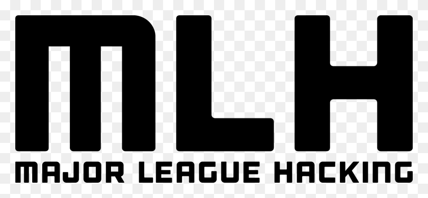 1669x703 White Major League Hacking Logo, Word, Text, Alphabet Descargar Hd Png