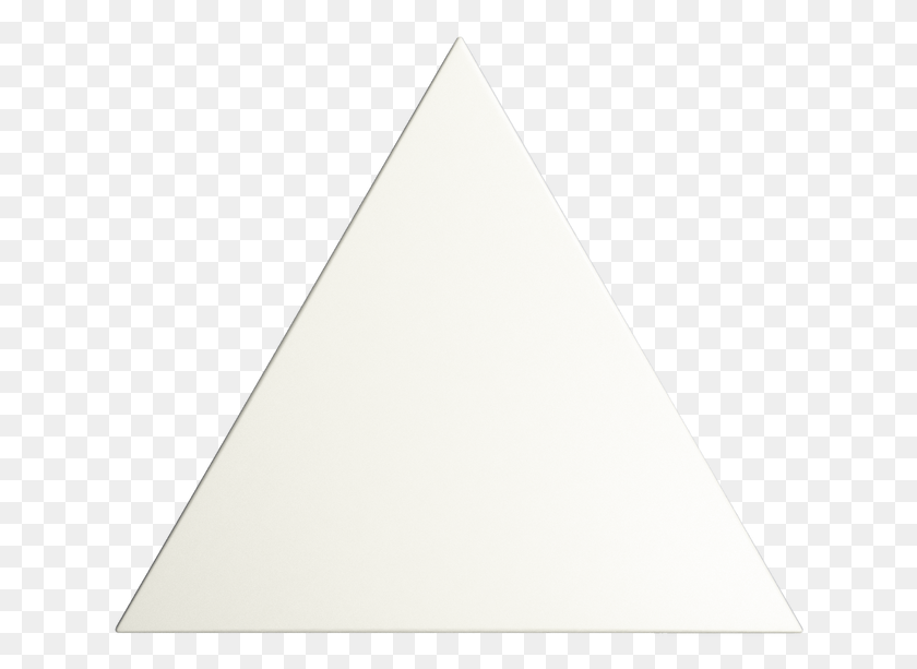 636x553 White Matt Triangle White Logo HD PNG Download
