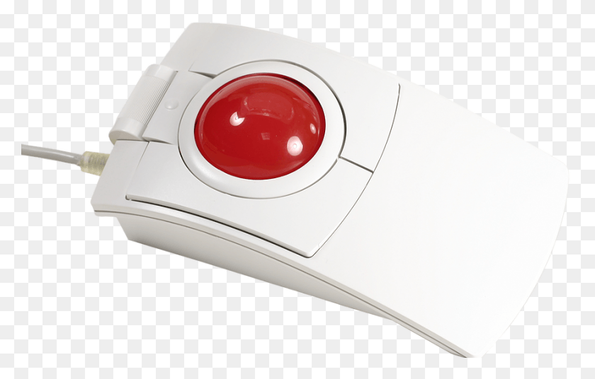 880x538 Descargar Png Ratón Blanco Bola Roja Auriculares, Dispositivo Eléctrico, Electrónica Hd Png