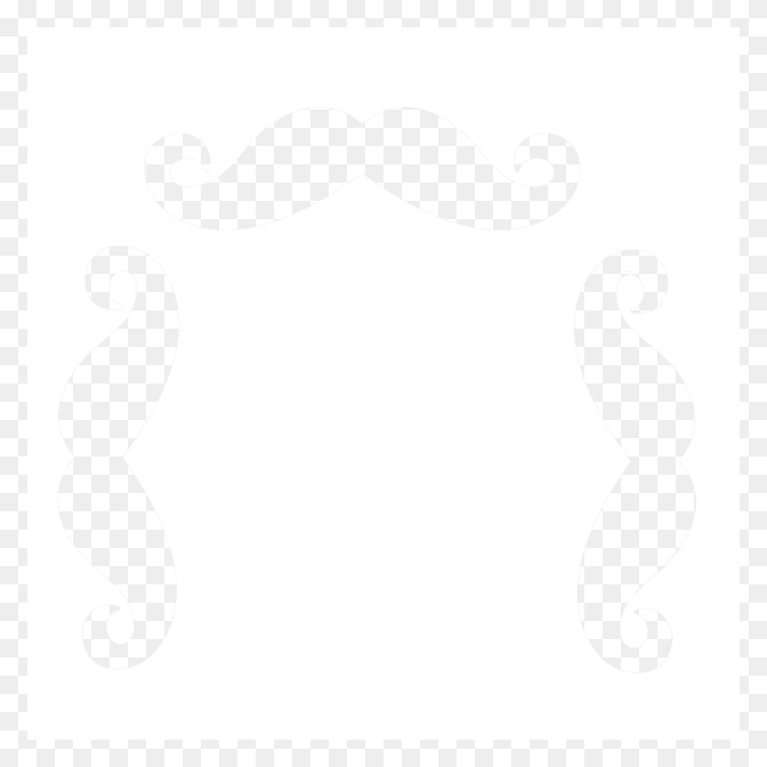 894x894 White Mustache Drawing, Stencil, Person, Human HD PNG Download