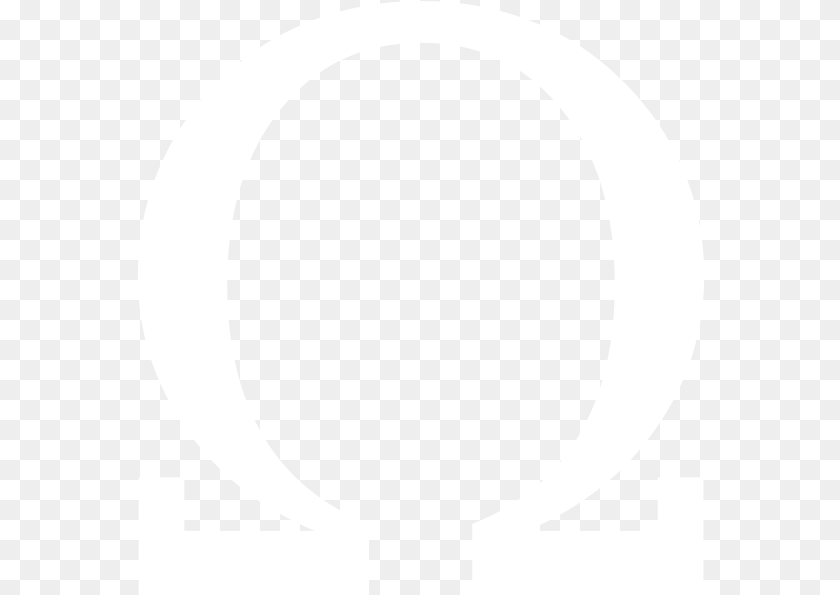 White Omega Freetoedit Circle, Cutlery, Stencil, Clothing, Hardhat PNG
