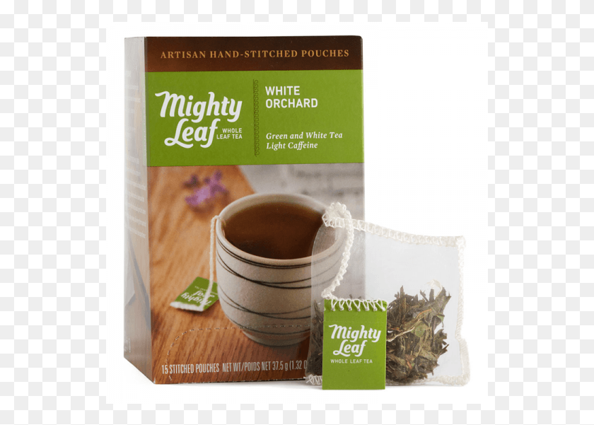 541x541 White Orchard Tea Bags Mighty Leaf Orange Blossom, Vase, Jar, Pottery HD PNG Download