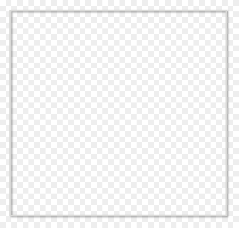 987x938 White Outline Box, White Board, Screen, Electronics Descargar Hd Png