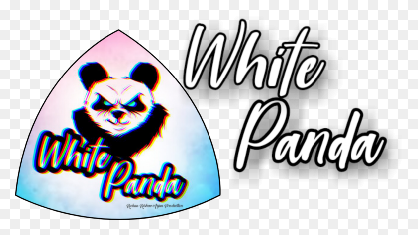 1500x795 White Panda Canidae, Text, Label, Light HD PNG Download