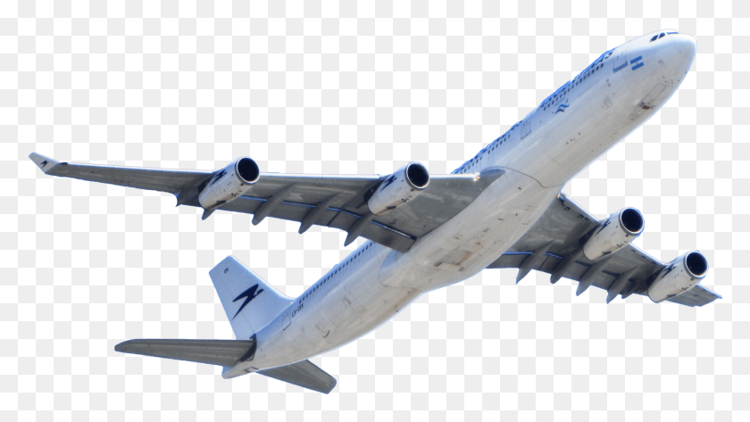 3223x1710 White Passenger Plane Flying On Sky Plane In Sky HD PNG Download