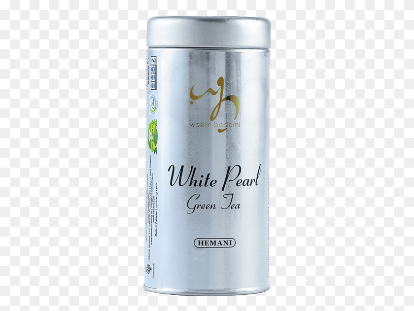 263x571 White Pearl Green Tea Pint Glass, Tin, Can, Aluminium HD PNG Download