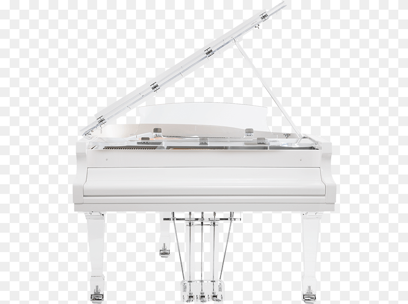 White Piano Piano, Grand Piano, Keyboard, Musical Instrument Clipart PNG
