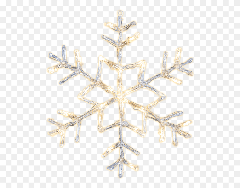 522x599 White Pine, Cross, Symbol, Snowflake HD PNG Download