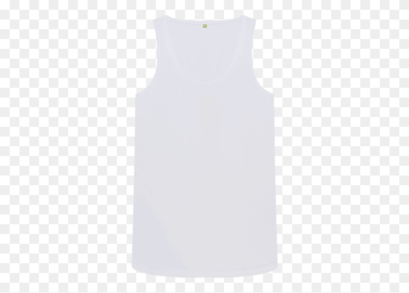 302x541 White Plain Women39s Vest Top Plain White Vest Logo, Clothing, Apparel, Undershirt HD PNG Download
