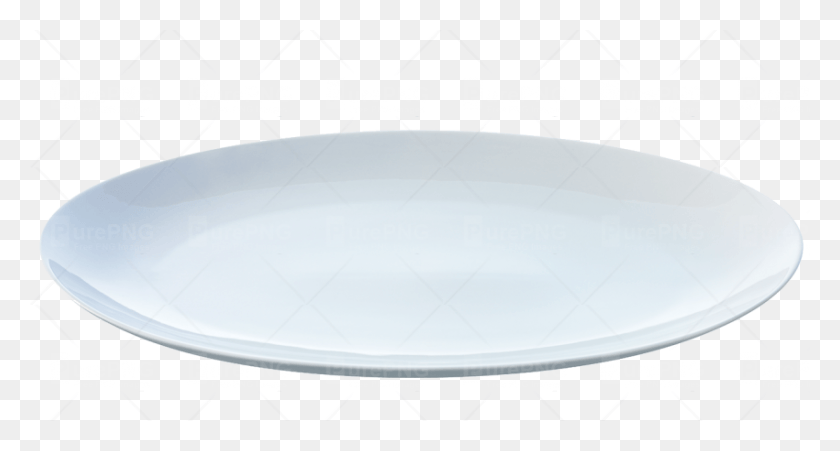 850x427 White Plate Coffee Table, Meal, Food, Dish HD PNG Download