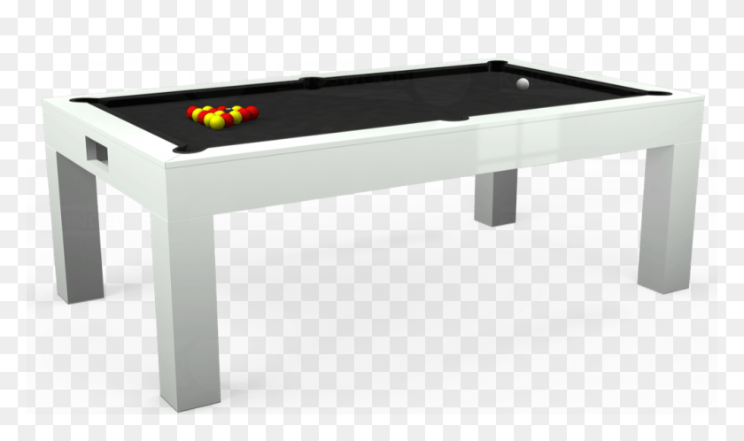 1000x562 White Pool Table Nine Ball, Furniture, Room, Indoors HD PNG Download
