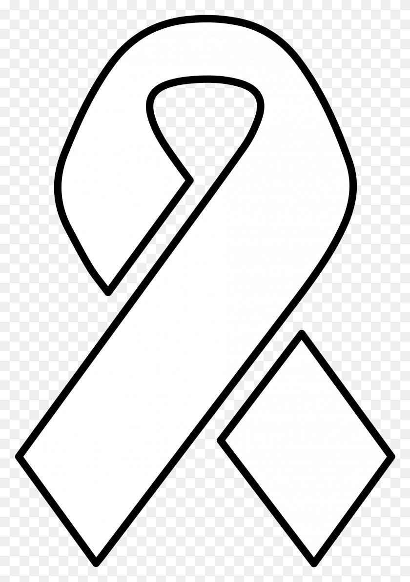 1849x2688 White Ribbon South Africa Sign, Alphabet, Text, Symbol HD PNG Download
