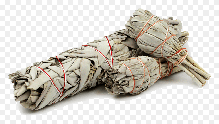 850x453 White Sage Smudge Stick Smudging, Clothing, Apparel, Pillow HD PNG Download
