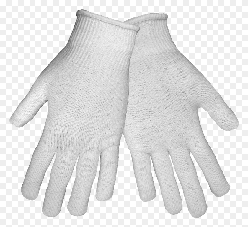 995x904 White Self Wicking Under Glove From Global Glove Wool, Clothing, Apparel, Sweater HD PNG Download