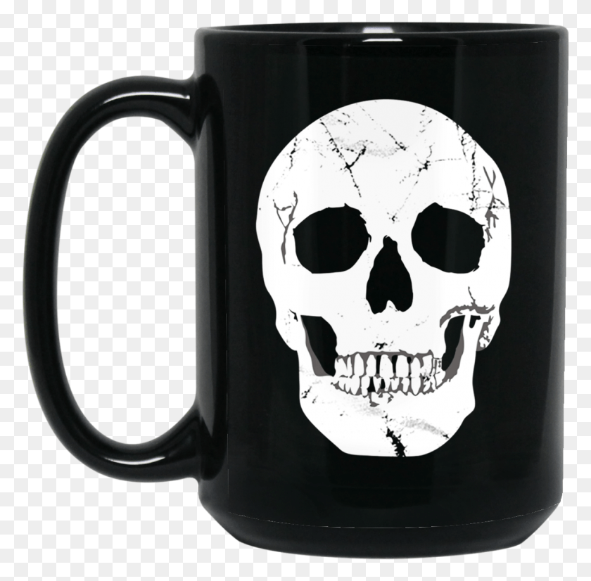1144x1124 White Skull Skeleton Halloween 1 15 Oz Funny Pierogi, Coffee Cup, Cup, Stein HD PNG Download