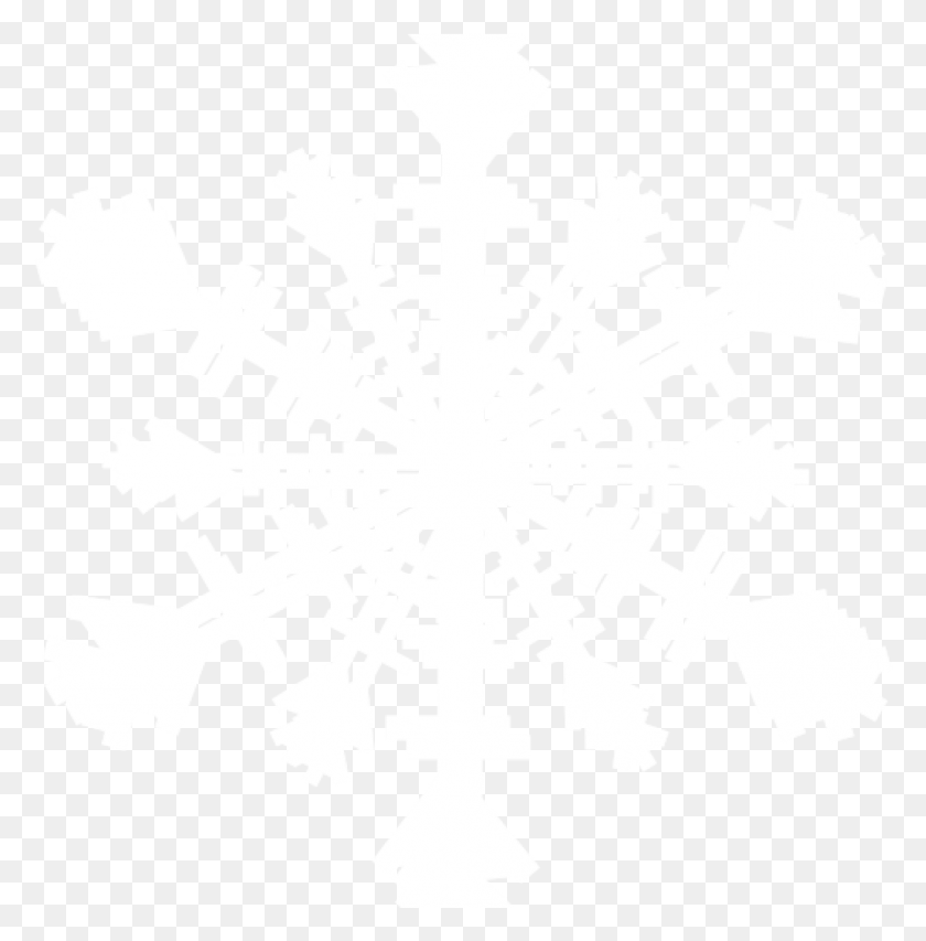 1007x1025 White Snowflake Clipart 19 White Snowflake Image Library White Snowflakes Clipart, Cross, Symbol HD PNG Download