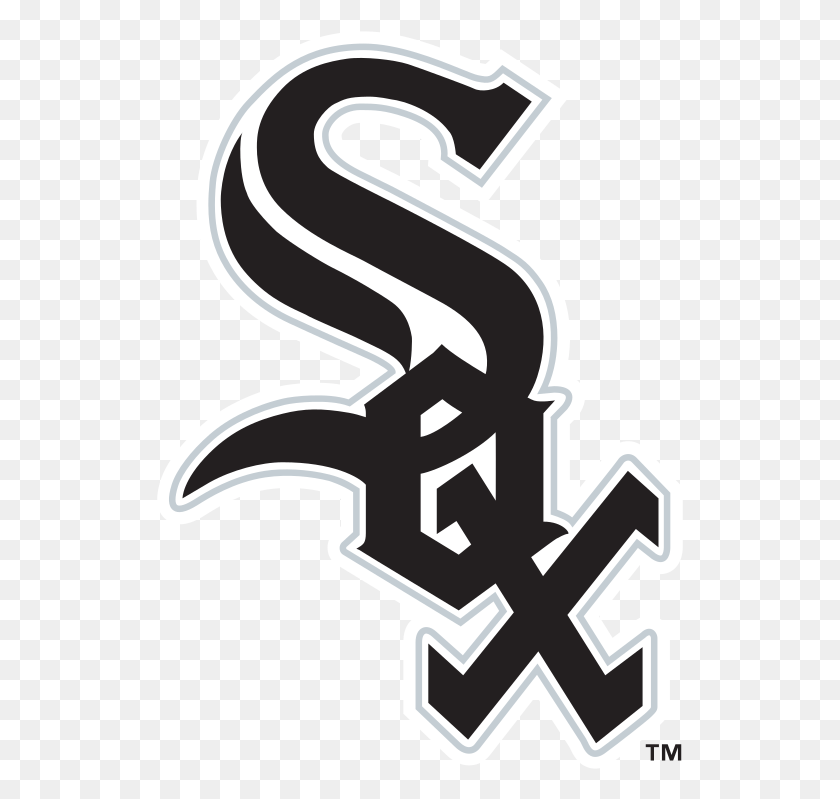 527x739 White Sox Logo, Stencil, Symbol, Cross HD PNG Download