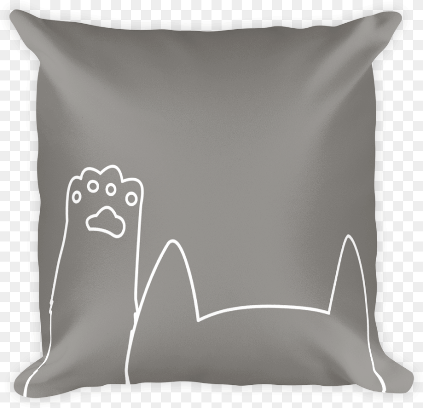 913x882 White Square Pillow Cushion, Home Decor, Animal, Fish, Sea Life PNG