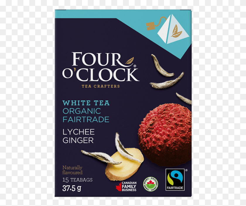 473x642 White Tea Lychee Ginger Four O Clock Tea Chocolate, Dessert, Food, Cream HD PNG Download