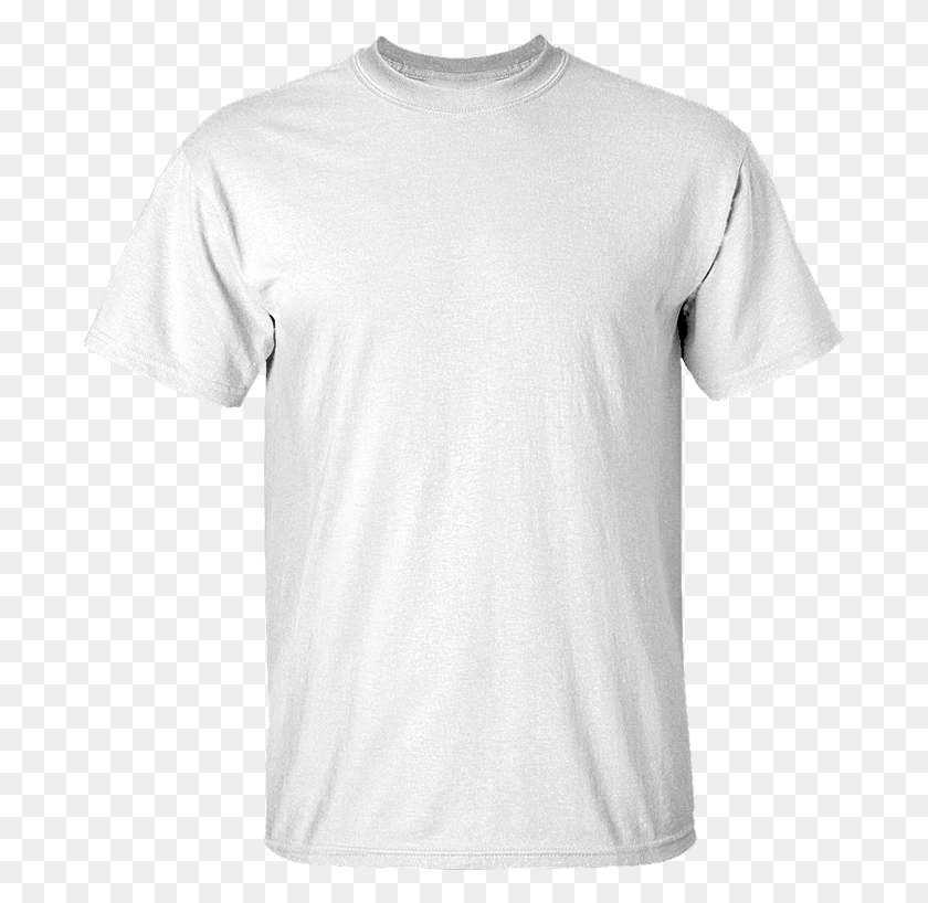 689x758 White Tees 1 Front, Clothing, Apparel, T-shirt HD PNG Download