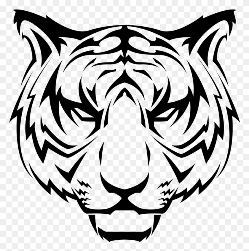 886x895 White Tiger, Gray, World Of Warcraft HD PNG Download