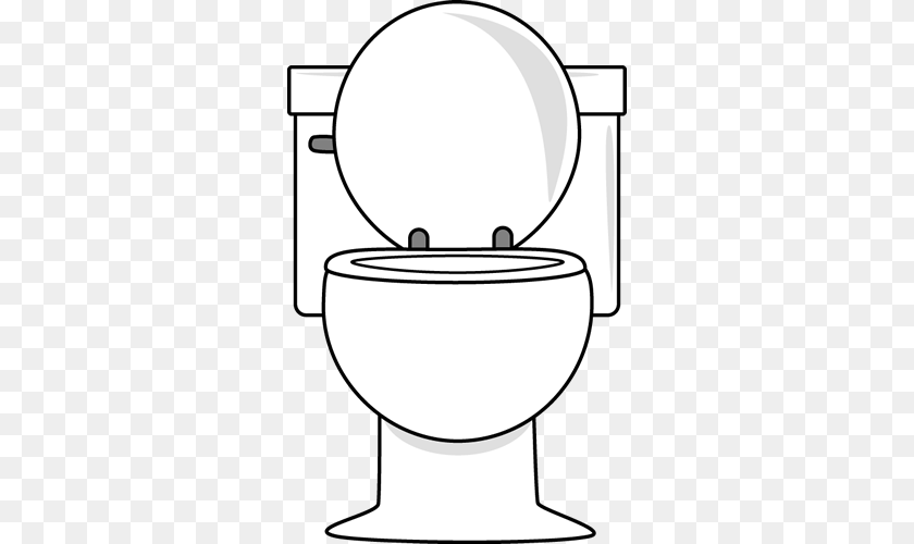 312x500 White Toilet With Lid Up Clip Art, Indoors, Bathroom, Room, Plant Transparent PNG