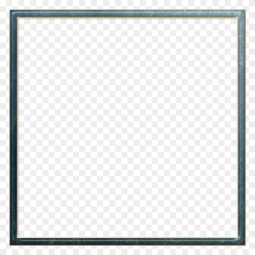 1100x1100 White Transparent Square Frame Parallel, Blackboard, Rug HD PNG Download