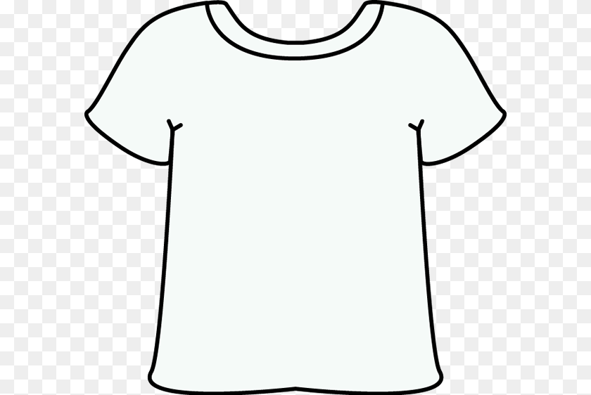 600x562 White Tshirt Clip Art, Clothing, T-shirt PNG