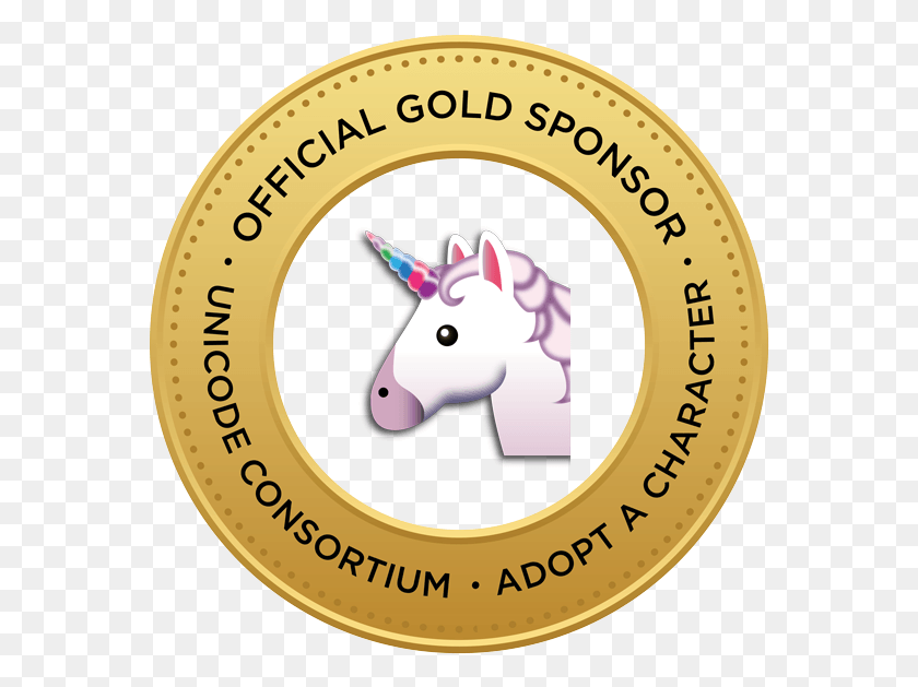 569x569 White Unicorn Emoji Sponsor No Bkg Holiday To And From Labels, Logo, Symbol, Trademark HD PNG Download