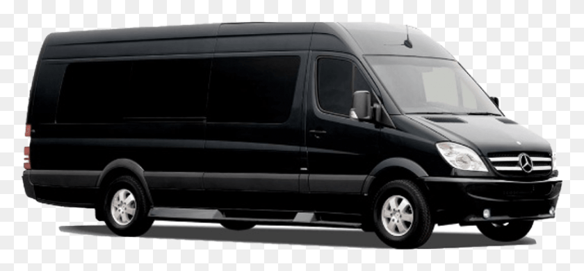820x348 White Van Mercedes Party Van, Vehicle, Transportation, Caravan HD PNG Download