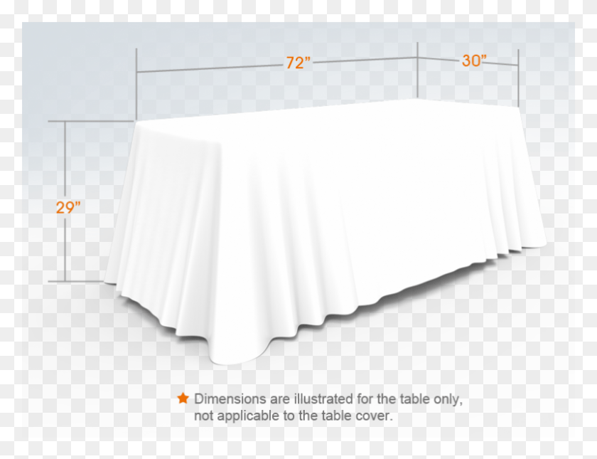 800x600 White Versatile Loose Table Throw With Round Corners Lampshade, Tablecloth, Furniture, Home Decor Descargar Hd Png