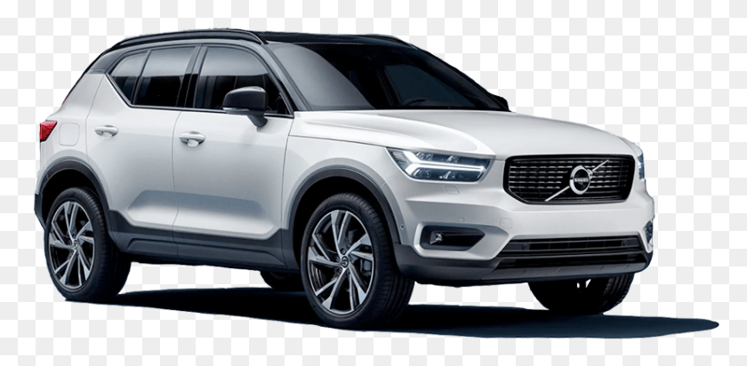 828x374 White Volvo Picture Volvo Xc40 Price In India, Car, Vehicle, Transportation HD PNG Download