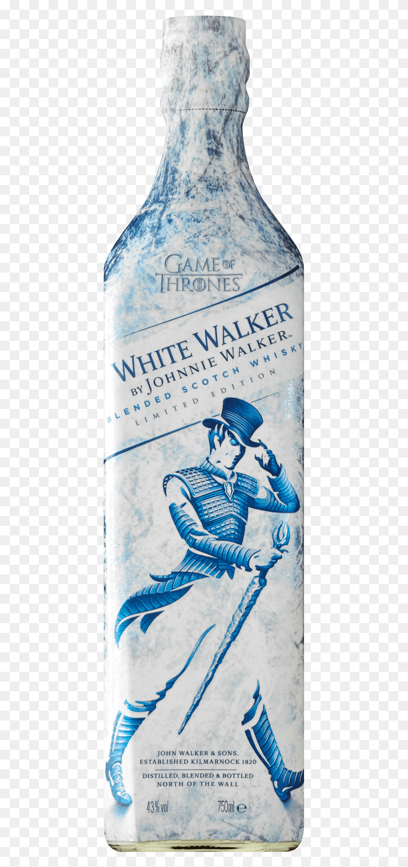 415x1721 White Walker By Johnnie Walker White Walker Johnnie Walker, Poster, Advertisement, Person HD PNG Download