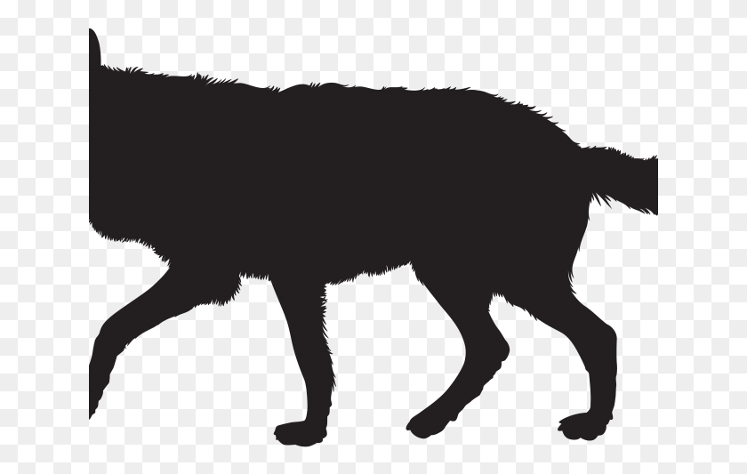 641x473 White Wolf Clipart Wolf Silhouette Dire Wolf Clipart, Hog, Pig, Mammal HD PNG Download