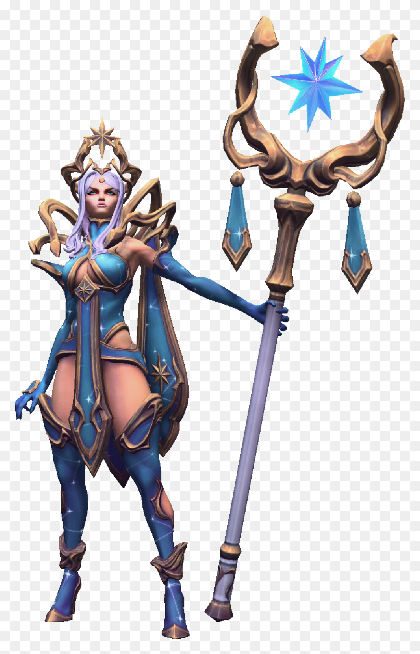 966x1544 Whitemane Celestial Empress Skin Heroes Of The Storm Whitemane, Costume, Person, Human HD PNG Download