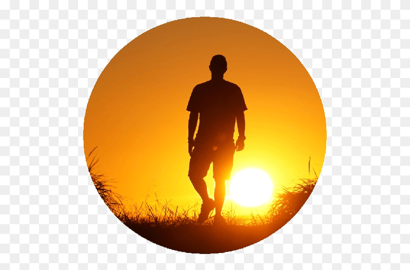 508x494 Who I Am Silhouette, Person, Human, Outdoors HD PNG Download