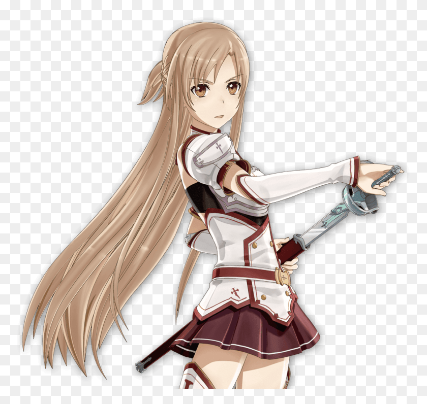 1083x1022 Who Said Our Daily Hairdo Can39t Be Inspired By Anime Sword Art Online Asuna Pose, Manga, Comics, Book HD PNG Download