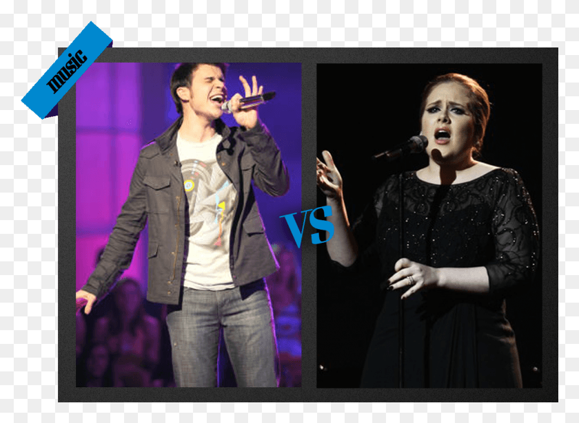 1139x811 Who Sang It Better Kris Allen American Idol, Person, Duet, Clothing HD PNG Download