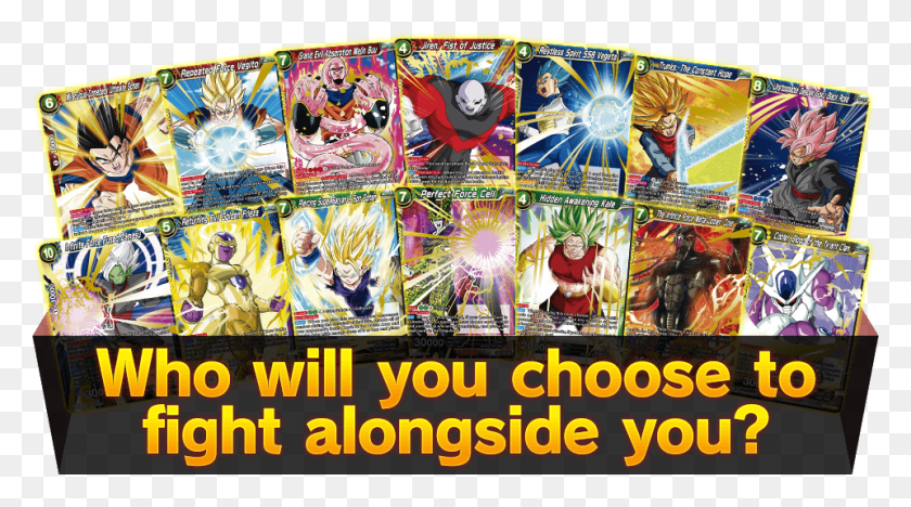 960x503 Who Will You Choose To Fight Alongside You Dbs Card Game Secret Rare, Comics, Book, Person HD PNG Download