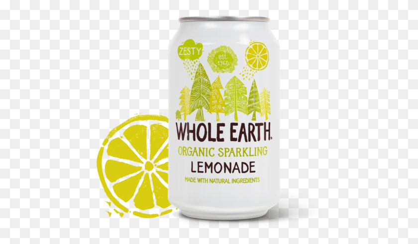 455x432 Whole Earth Sparkling Organic, Tin, Can, Beverage HD PNG Download