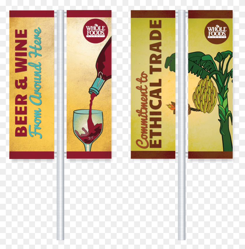 821x837 Whole Foods Market Interbay Banners Banner, Poster, Advertising, Text Hd Png Download