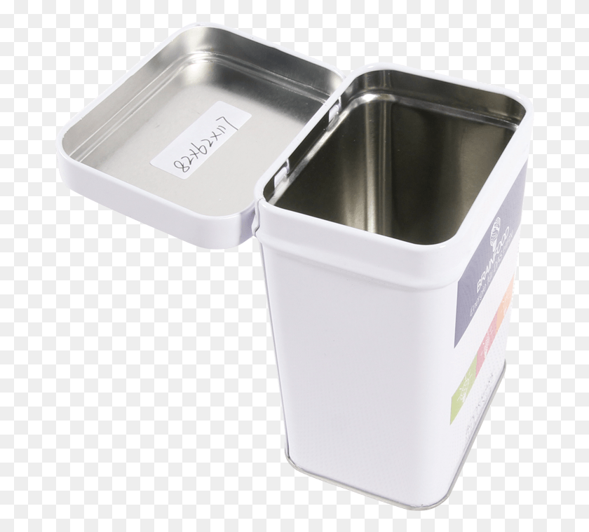 685x699 Wholesale Custom Food Grade Safe Rectangle Tin Box Bread Pan, Can, Trash Can, Aluminium HD PNG Download