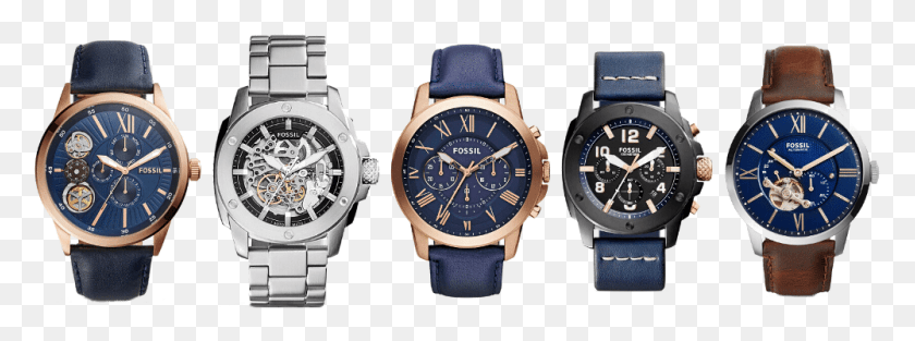 1000x325 Wholesale Fossil Watches Waldorf Amp Co Watch, Wristwatch, Rotor, Coil HD PNG Download