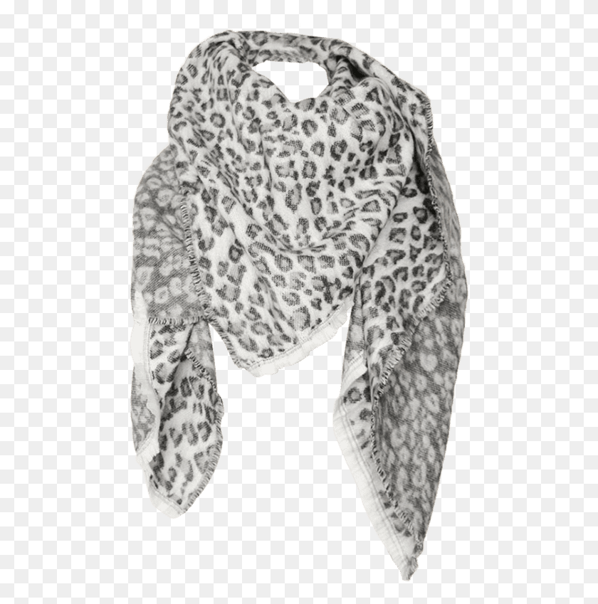 479x789 Wholesale Leopard Pattern Square Wool Blend Warm Scarf Scarf, Clothing, Apparel, Stole HD PNG Download