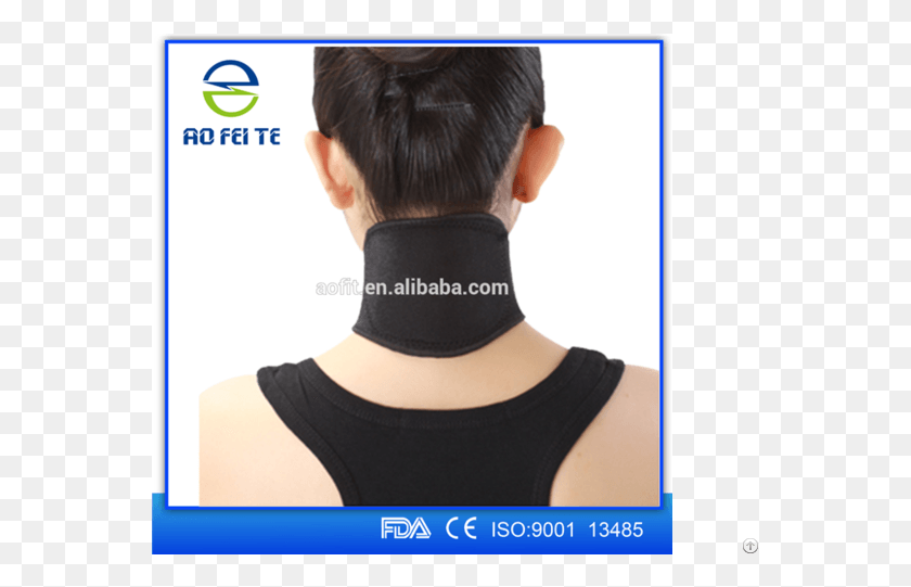 561x481 Wholesale Tourmaline Magnetic Self Heated Neck Brace Magnetic Thermal Self Heating Neck Pad, Person, Human, Accessories HD PNG Download